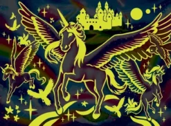 MasterPieces 60 Piece Glow In The Dark Puzzle - Fantasy In Flight - 14"x19" -Games and Puzzles Shop GUEST 26276d96 0006 49f0 82f5 79cd936c8ade