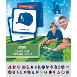 MasterPieces Officially Licensed MLB Los Angeles Dodgers Matching Game For Kids And Families -Games and Puzzles Shop GUEST 26e836bd 191f 4b01 bf33 7f6c66b24e3e