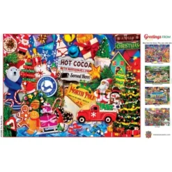MasterPieces 550 Piece Puzzle - Greetings From The North Pole - 18"x24" 11 MasterPieces 550 Piece Puzzle - Greetings From The North Pole - 18"x24" -Games and Puzzles Shop GUEST 281ae78b 50c0 4758 9dd9 670e88ee37b3
