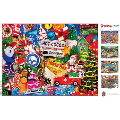 MasterPieces 550 Piece Puzzle - Greetings From The North Pole - 18"x24" 6 MasterPieces 550 Piece Puzzle - Greetings From The North Pole - 18"x24" - Image 4
