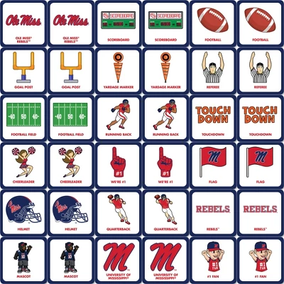 MasterPieces Officially Licensed NCAA Ole Miss Rebels Matching Game For Kids And Families 4 MasterPieces Officially Licensed NCAA Ole Miss Rebels Matching Game For Kids And Families - Image 2