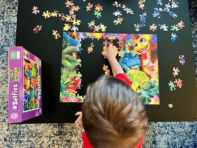 MasterPieces 200 Piece Jigsaw Puzzle For Kids - Dinosaur Chums - 14"x19" 6 MasterPieces 200 Piece Jigsaw Puzzle For Kids - Dinosaur Chums - 14"x19" - Image 4