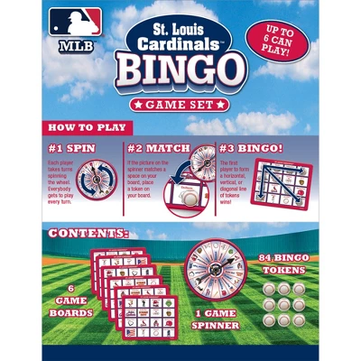 MasterPieces Kids Games - MLB St. Louis Cardinals Bingo 5 MasterPieces Kids Games - MLB St. Louis Cardinals Bingo - Image 3