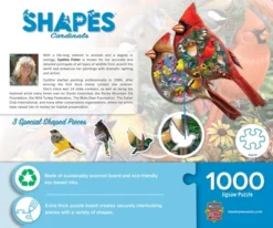 MasterPieces 1000 Piece Jigsaw Puzzle For Adults - Cardinals - 27.5"x37.5" -Games and Puzzles Shop GUEST 29712248 852e 49f3 8e1a c5f084607b4d