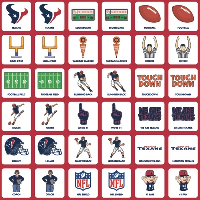 MasterPieces Officially Licensed NFL Houston Texans Matching Game For Kids And Families 4 MasterPieces Officially Licensed NFL Houston Texans Matching Game For Kids And Families - Image 2