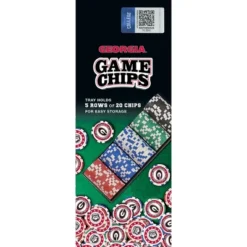 MasterPieces Casino Style 100 Piece Poker Chip Set - NCAA Georgia Bulldogs -Games and Puzzles Shop GUEST 2acf94fe c5a2 4d46 9770 2d92f7a393e8