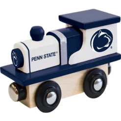 MasterPieces Officially Licensed NCAA Penn State Nittany Lions Wooden Toy Train Engine For Kids