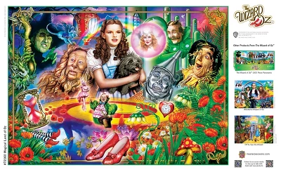 MasterPieces 1000 Piece Jigsaw Puzzle - Magical Land Of Oz - 19.25"x26.75" 6 MasterPieces 1000 Piece Jigsaw Puzzle - Magical Land Of Oz - 19.25"x26.75" - Image 4
