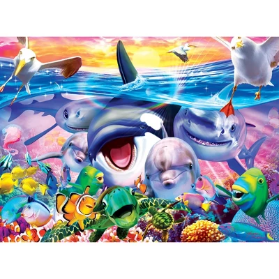 MasterPieces 200 Piece Jigsaw Puzzle For Kids - Wild Waves - 14"x19" 4 MasterPieces 200 Piece Jigsaw Puzzle For Kids - Wild Waves - 14"x19" - Image 2