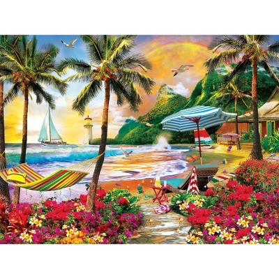 MasterPieces 550 Piece Jigsaw Puzzle For Adults - Hawaiian Life - 18"x24" 4 MasterPieces 550 Piece Jigsaw Puzzle For Adults - Hawaiian Life - 18"x24" - Image 2