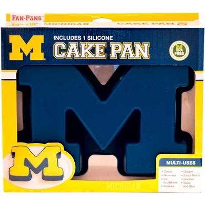 MasterPieces FanPans NCAA Michigan Wolverines Team Logo Silicone Cake Pan 3 MasterPieces FanPans NCAA Michigan Wolverines Team Logo Silicone Cake Pan