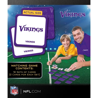 MasterPieces Officially Licensed NFL Minnesota Vikings Matching Game For Kids And Families 5 MasterPieces Officially Licensed NFL Minnesota Vikings Matching Game For Kids And Families - Image 3