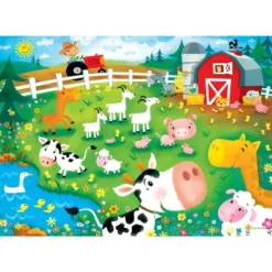MasterPieces 24 Piece Kids Jigsaw Puzzle - Old MacDonald's Farm - 19"x14" -Games and Puzzles Shop GUEST 31f9edc9 556a 4777 9fa1 02786d3319ff