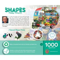 MasterPieces 1000 Piece Jigsaw Puzzle - Happy Campers - 25.6"x20.4" -Games and Puzzles Shop GUEST 32725956 dd9a 48e8 a8ef 318fd9681ddb