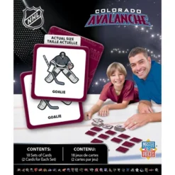 MasterPieces Officially Licensed NHL Colorado Avalanche Matching Game For Kids And Families -Games and Puzzles Shop GUEST 32e6ba44 d780 4ab3 9531 56ed72c42460