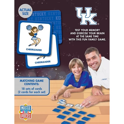 MasterPieces Officially Licensed NCAA Kentucky Wildcats Matching Game For Kids And Families 5 MasterPieces Officially Licensed NCAA Kentucky Wildcats Matching Game For Kids And Families - Image 3