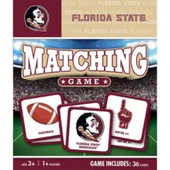 MasterPieces Officially Licensed NCAA Florida State Seminoles Matching Game For Kids And Families