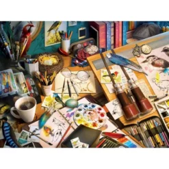 MasterPieces 300 Piece EZ Grip Jigsaw Puzzle - Creative Birding - 18"x24" -Games and Puzzles Shop GUEST 33cf8d12 9821 4fb6 b839 9da241569385