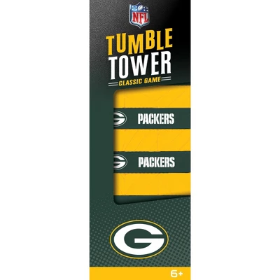 MasterPieces Real Wood Block Tumble Towers - NFL Green Bay Packers 3 MasterPieces Real Wood Block Tumble Towers - NFL Green Bay Packers