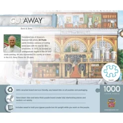 MasterPieces 1000 Piece Jigsaw Puzzle For Adults - Bank & Brew - 23.5"x34" 9 MasterPieces 1000 Piece Jigsaw Puzzle For Adults - Bank & Brew - 23.5"x34" -Games and Puzzles Shop GUEST 34208127 cf23 42fc 8468 ff7a1beb3e1a