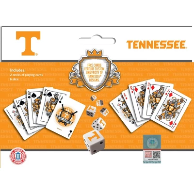 MasterPieces Officially Licensed NCAA Tennessee Volunteers 2-Pack Playing Cards & Dice Set For Adults 5 MasterPieces Officially Licensed NCAA Tennessee Volunteers 2-Pack Playing Cards & Dice Set For Adults - Image 3