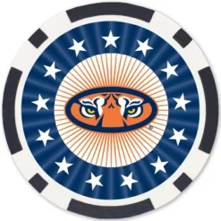 MasterPieces Casino Style 100 Piece Poker Chip Set - NCAA Auburn Tigers -Games and Puzzles Shop GUEST 34303072 ede3 463c a9f6 1f07e3d580a4