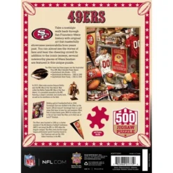 MasterPieces 500 Piece Puzzle - San Francisco 49ers Locker Room - 15"x21" -Games and Puzzles Shop GUEST 343698f8 86e4 4e1f 82f1 1e5929d59ac4
