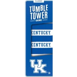 MasterPieces Real Wood Block Tumble Towers - NCAA Kentucky Wildcats