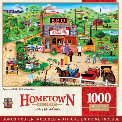 MasterPieces 1000 Piece Jigsaw Puzzle - Appleton BBQ - 19.25"x26.75" 3 MasterPieces 1000 Piece Jigsaw Puzzle - Appleton BBQ - 19.25"x26.75"