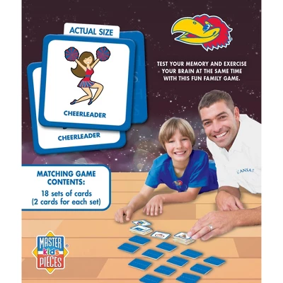 MasterPieces Officially Licensed NCAA Kansas Jayhawks Matching Game For Kids And Families 5 MasterPieces Officially Licensed NCAA Kansas Jayhawks Matching Game For Kids And Families - Image 3