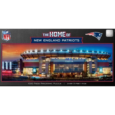 MasterPieces Panoramic Puzzle - NFL New England Patriots Stadium View 3 MasterPieces Panoramic Puzzle - NFL New England Patriots Stadium View