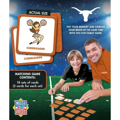 MasterPieces Officially Licensed NCAA Texas Longhorns Matching Game For Kids And Families 5 MasterPieces Officially Licensed NCAA Texas Longhorns Matching Game For Kids And Families - Image 3