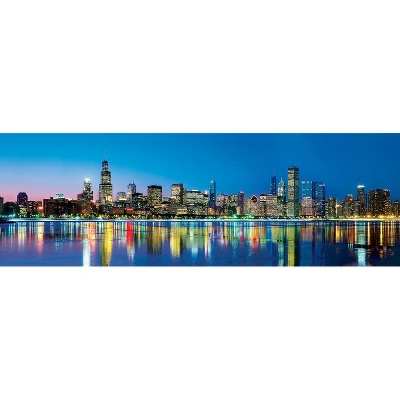 MasterPieces Inc Downtown Chicago Illinois 1000 Piece Panoramic Jigsaw Puzzle 4 MasterPieces Inc Downtown Chicago Illinois 1000 Piece Panoramic Jigsaw Puzzle - Image 2