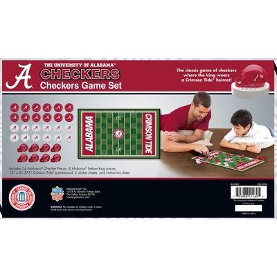MasterPieces Officially Licensed NCAA Alabama Crimson Tide Checkers Board Game For Families And Kids Ages 6 And Up 5 MasterPieces Officially Licensed NCAA Alabama Crimson Tide Checkers Board Game For Families And Kids Ages 6 And Up - Image 3