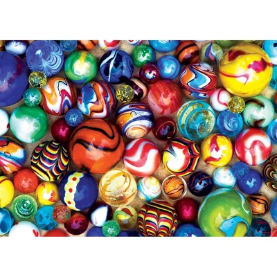 MasterPieces 1000 Piece Puzzle With Tin - All My Marbles - 11.3"x16.8" 4 MasterPieces 1000 Piece Puzzle With Tin - All My Marbles - 11.3"x16.8" - Image 2