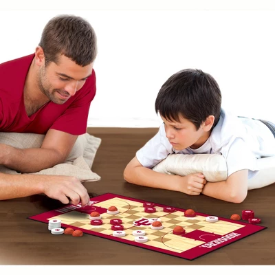 MasterPieces Officially Licensed NCAA Indiana Hoosiers Checkers Board Game For Families And Kids Ages 6 And Up 6 MasterPieces Officially Licensed NCAA Indiana Hoosiers Checkers Board Game For Families And Kids Ages 6 And Up - Image 4