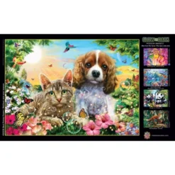 MasterPieces 500 Piece Glow In The Dark Puzzle - Best Friends Forever -Games and Puzzles Shop GUEST 3abdbdfb ab2a 4549 8ec1 aa1f5ee8e245