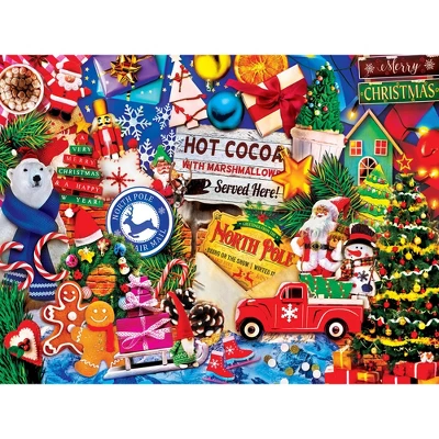 MasterPieces 550 Piece Puzzle - Greetings From The North Pole - 18"x24" 4 MasterPieces 550 Piece Puzzle - Greetings From The North Pole - 18"x24" - Image 2
