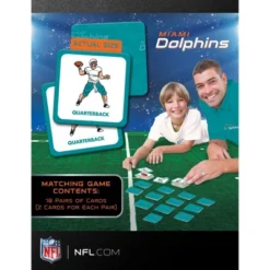 MasterPieces Officially Licensed NFL Miami Dolphins Matching Game For Kids And Families 8 MasterPieces Officially Licensed NFL Miami Dolphins Matching Game For Kids And Families -Games and Puzzles Shop GUEST 3c5c12d0 9439 4f64 9c86 779e3f4ab140