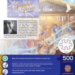 MasterPieces 500 Piece Glitter Christmas Jigsaw Puzzle - Star Of Bethlehem -Games and Puzzles Shop GUEST 3d369c0c 05ea 4c78 9ffb 70f13193c4d3