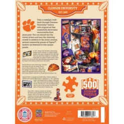 MasterPieces 500 Piece Puzzle - Clemson Tigers Locker Room - 15"x21" 9 MasterPieces 500 Piece Puzzle - Clemson Tigers Locker Room - 15"x21" -Games and Puzzles Shop GUEST 3d64c2b4 099e 45be 97b1 e108375c2f2c