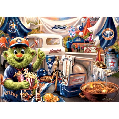 MasterPieces 1000 Piece Jigsaw Puzzle - MLB Houston Astros Gameday 4 MasterPieces 1000 Piece Jigsaw Puzzle - MLB Houston Astros Gameday - Image 2