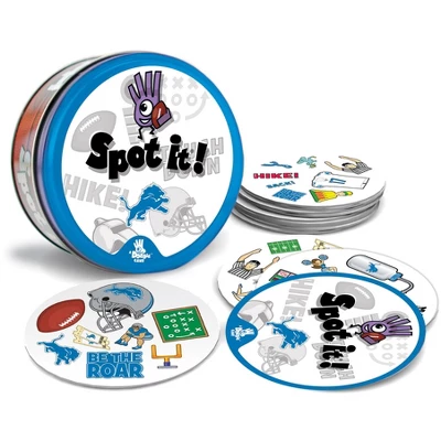 MasterPieces Officially Licensed NFL Detroit Lions Spot It Game For Kids And Adults 4 MasterPieces Officially Licensed NFL Detroit Lions Spot It Game For Kids And Adults - Image 2