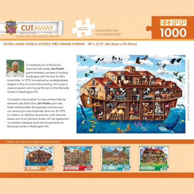 MasterPieces Inc Noahs Ark 1000 Piece 1000 Piece Large EZ Grip Jigsaw Puzzle 3 MasterPieces Inc Noahs Ark 1000 Piece 1000 Piece Large EZ Grip Jigsaw Puzzle