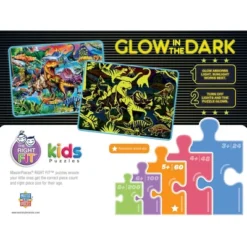 MasterPieces 60 Piece Glow In The Dark Puzzle - King Of The Dinos - 14"x19" -Games and Puzzles Shop GUEST 3eda65c1 2ed1 4069 b468 f7b3e9931f18