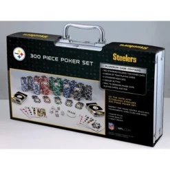 MasterPieces 300 Piece Poker Chip Set - NFL Pittsburgh Steelers -Games and Puzzles Shop GUEST 3ee4966d aa99 4d77 9f70 d7a67859eae9