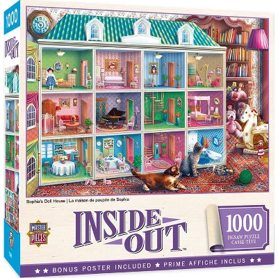 MasterPieces Inc Inside Out Sophias Dollhouse 1000 Piece Jigsaw Puzzle 3 MasterPieces Inc Inside Out Sophias Dollhouse 1000 Piece Jigsaw Puzzle