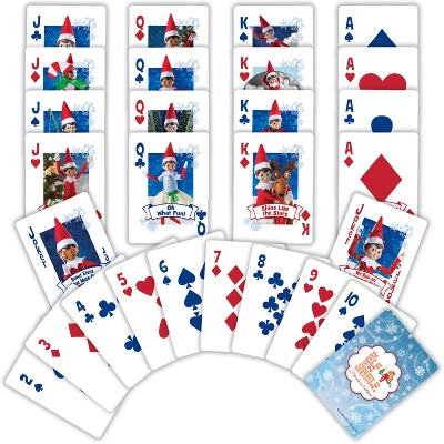 MasterPieces Kids Games - Elf On The Shelf - Supersized Playing Cards 4 MasterPieces Kids Games - Elf On The Shelf - Supersized Playing Cards - Image 2