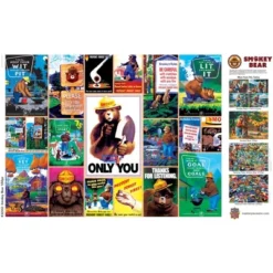 MasterPieces 550 Piece Jigsaw Puzzle For Adults - Smokey Bear - 18"x24" 11 MasterPieces 550 Piece Jigsaw Puzzle For Adults - Smokey Bear - 18"x24" -Games and Puzzles Shop GUEST 409692c8 d753 474e 8c2b f2f431f45e9b