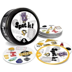MasterPieces Officially Licensed NHL Pittsburgh Penguins Spot It Game For Kids And Adults -Games and Puzzles Shop GUEST 4198966f 2946 4d4b 8981 9a96a9e60491
